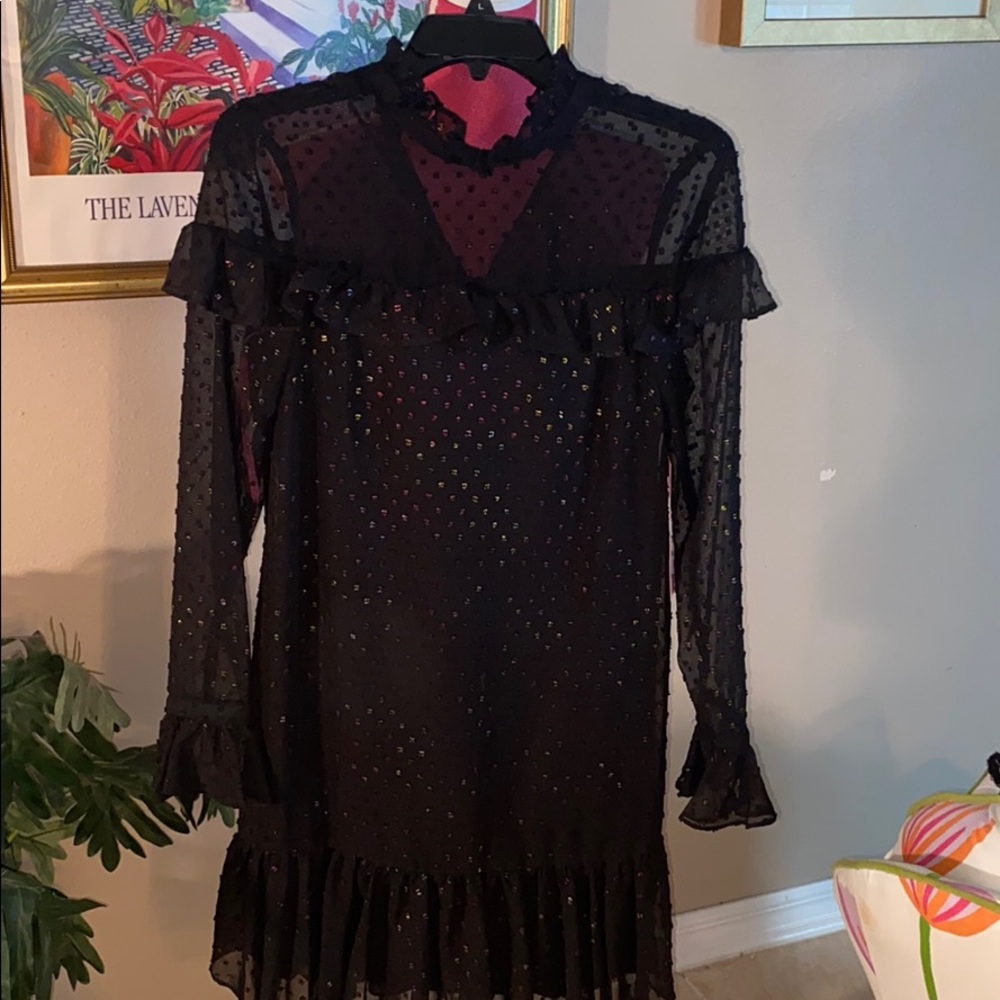 Betsey Johnson glitter party dress - Picture 2 of 4
